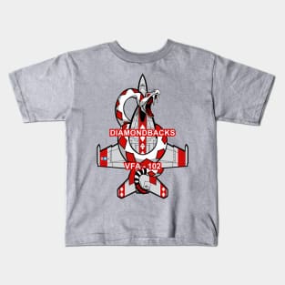 VFA-102 Diamondbacks - Super Hornet Kids T-Shirt